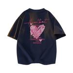 Футболка унисекс хлопковая белая розовая - фото 8