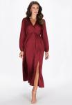Faina Платье в винном красном - фото 4