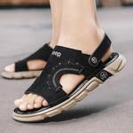 Пляжные сандалии мужские черные Jeep - фото 6