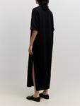 Платье макси EDITED Oversized Dress Myha, черный - фото 4
