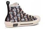 B23 Canvas Shoes Men High-top Синий/серебристый/оранжевый Dior - фото 3