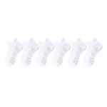 Низкие носки унисекс, набор из 6 пар LINING, белый - фото