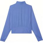 Lululemon Водоотталкивающая эластичная куртка женская, Windmill Light Blue - фото 7