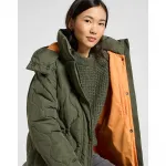 Куртка Lee 112370874 padded, зеленый - фото 6