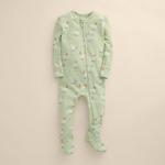 Детский комбинезон с закрытыми ножками и антискользящими накладками Little Co. By Lauren Conrad, Grn Chicken Print - фото