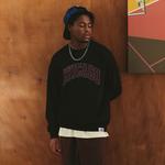 Свитшот унисекс черный STARTER - фото 9