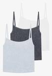 Топ 3 PACK Even&Odd by Zalando, кремовый - фото 4