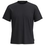 Рубашка из мериноса Smartwool Perfect Crew Tee, черный - фото
