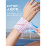 Эластичные напульсники дышащие утепленные защитные компрессионные и нескользящие polyester elastodiene elastane LINING, черный - фото 4