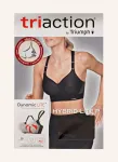 Спортивный бюстгальтер triaction hybrid lite с сеткой Triumph, черный - фото 3