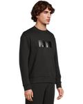 Толстовка Armani Exchange Monochromatic Rectangle A|x Logo Sweatshirt, черный - фото 2
