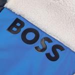 Детская утепленная куртка HUGO BOSS, бежевый - фото 7