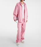 Кроссовки Vieira Spikes Krystal Christian Louboutin, Silver/ White - фото 3