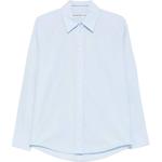 Длинная рубашка оверсайз Alexander Wang, синий - фото 2