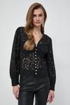Морган рубашка Morgan, черный - фото 4