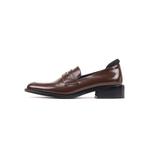 Asthershop Лоферы женские коричневые - фото