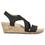 Сандалии на танкетке в Мексике Lifestride, черный - фото 3