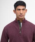 Джемпер Barbour Holden Half Zip, Ruby Marl - фото 4