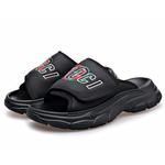 SHUPATE Слайдеры мужские черно-белые, цвет White - фото 6