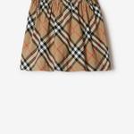 Юбка детская Burberry, коричневый - фото 4
