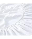 Комплект льняного белья Split King Bare Home, белый - фото 6