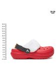 Мюли Crocs Classic Lined Santa Clog K 210931, красный - фото 8