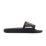 Шлепанцы Valentino VLTN Rubber Slider, черный - фото