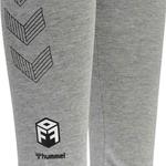 Леггинсы Hummel Move Grid Cotton, серый - фото 4