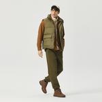 Пуховик-жилет мужской CAT, Хаки Грин - фото 7