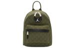 Мини-рюкзак Air Jordan Monogram 'Olive Green' - фото 2