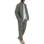 Повседневные брюки мужские Uniqlo, черный - фото 3