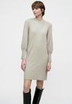 Платье VILA VIKERRY O NECK DRESS, Natural Melange/Beige - фото 4