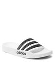 Тапочки Adidas, белый - фото 2