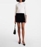 Редакционная украшенная сумка через плечо Prada, черный - фото 5