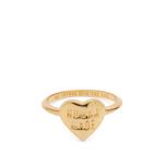 Human Made Серебряное кольцо в форме сердца - фото