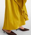 Шелковое платье с накидкой Hiba Roksanda, Zinnia - фото 5