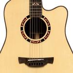 Акустическая электрогитара CRAFTER Stage Pro D-22ce Engelmann Spruce-Macassar Dreadnought Natural - фото 3
