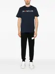 Футболка с логотипом MONCLER, синий - фото 2