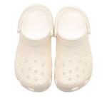 Классические сабо Crocs с блестками, белые - фото 5