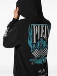 Толстовка Philipp Plein Flame Racing, черный - фото 5