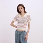 Трикотажная футболка GAP для женщин, розовая - фото 6