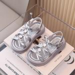 Детские сандалии SHIBU, серебряный - фото 4