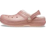 Сабо Crocs Kids Classic Lined Glitter Clogs, цвет Quartz - фото 4
