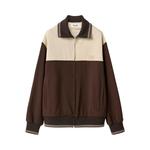 Куртка Miu Miu Zipper Sweatshirt, Cocoa/Sand - фото