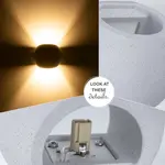 Настенный светильник MAYA G9 Paco Home, Steingrau - фото 3