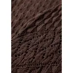 Платье Superdry Crochet Halter sleeveless long, коричневый - фото 6