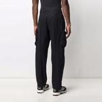 Брюки-карго Stone Island с объемными карманами, черный - фото 4