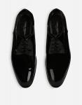 Дерби из телячьей кожи Dolce & Gabbana, черный - фото 4