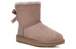 Ботинки зимние UGG WMNS Mini Bailey Bow II Shimmer, бежевый - фото 4