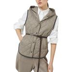 Brunello Cucinelli Стеганый жилет, Almond Beige - фото 3